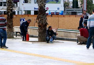 İşsiz kalınca kendini yakmaya kalkıştı